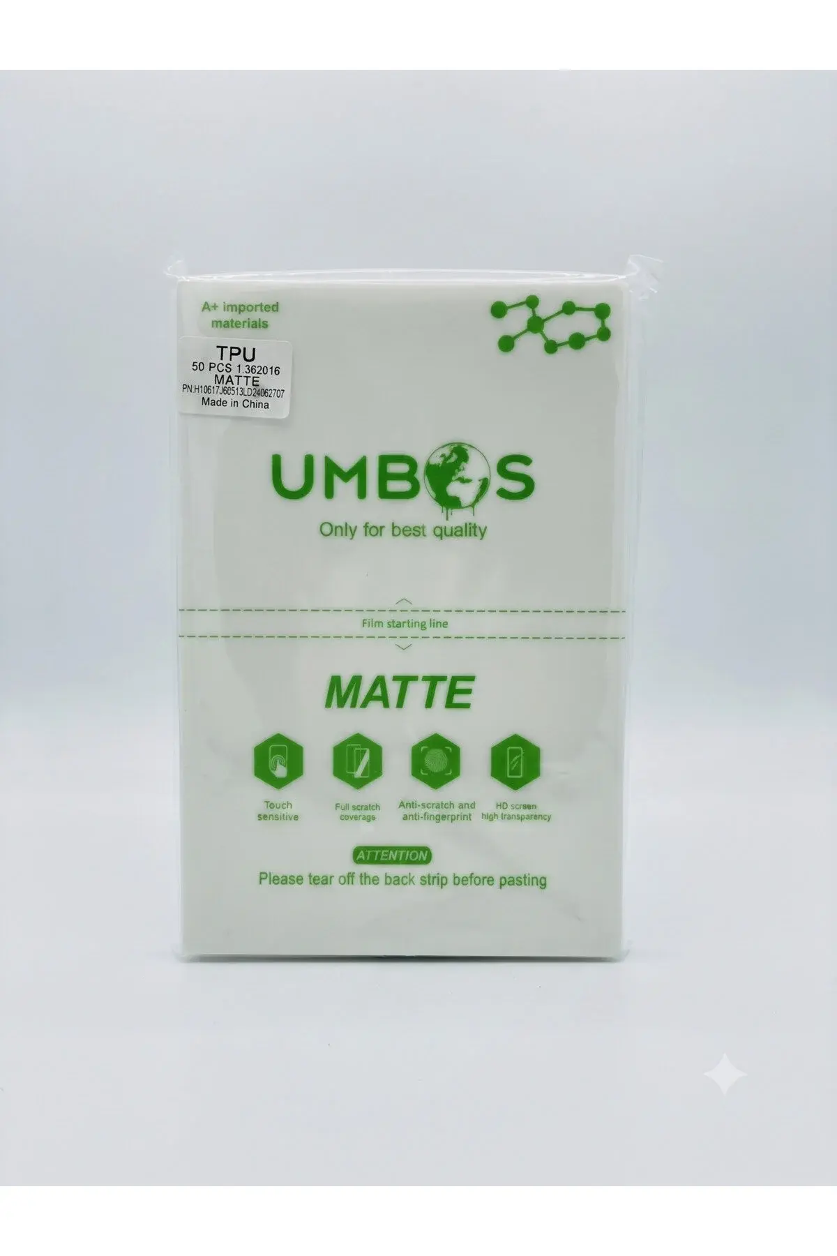 Nano Makinesi Jelatini Ekran Koruyucu Matte