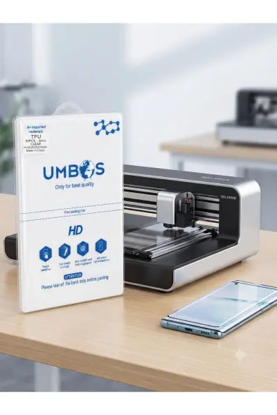 Nano Makinesi Jelatini Ekran Koruyucu HD Beyaz Paket