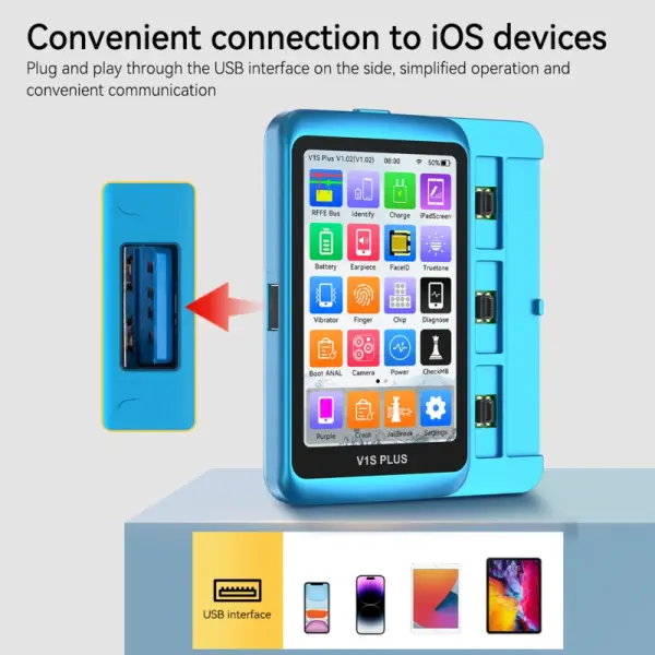 JCID V1S Plus Akıllı iPhone Programlayıcı iPhone 6/16